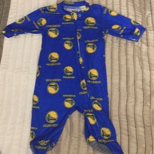 Golden State Warriors Footed Pajama